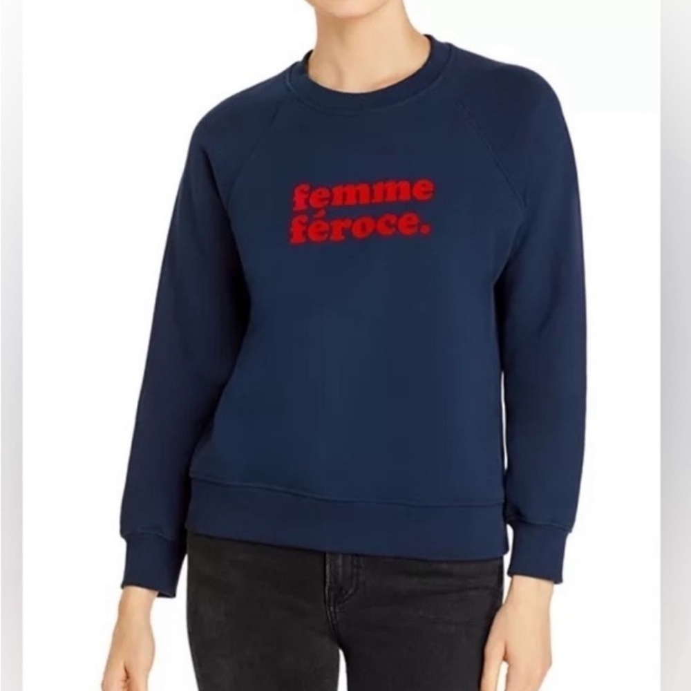 SOLD OUT NYC The Femme Féroce Cotton Sweatshirt - Picture 2 of 2